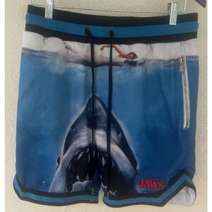 Jaws X Shoe Palace Swim Scene Swim Trunks Mens Size (M) Blue Exclusive Beach